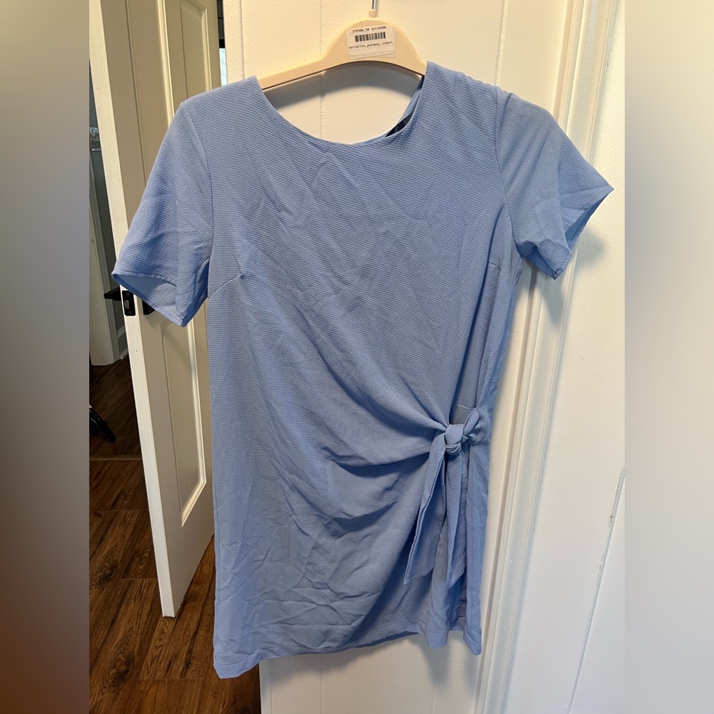 Blue dress